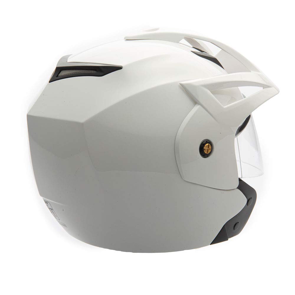 Amazon.com: MMG Motorcycle Open Face Flip-up Helmet DOT